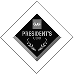 GAF Master Elite Presidents Club logo