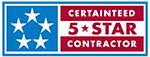 Certainteed 5 Star logo