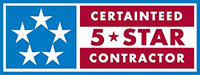 Certainteed 5 Star logo